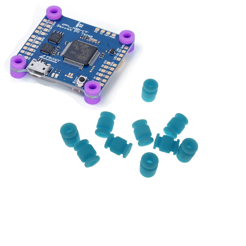 20 шт. антивибрационные резиновые шарики M3 для контроллера полета FPV F4 F7 мягкое