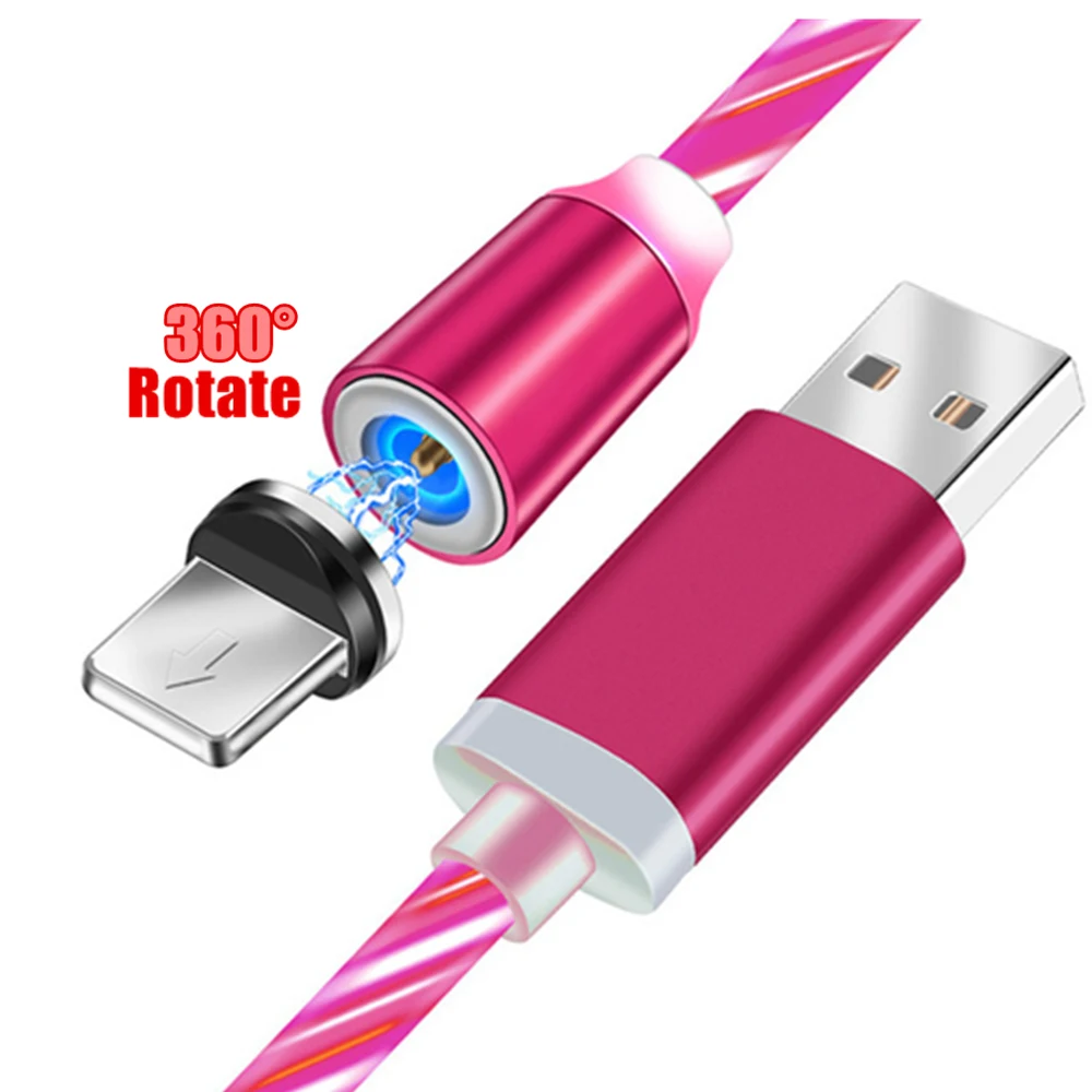 СВЕТОДИОДНЫЙ Магнитный зарядный usb-кабель для быстрой зарядки Xiaomi mi a3 mi 9t Red mi 3s 4 4a 4X5 Plus Note 5 Pro 5A Android USB C зарядный шнур