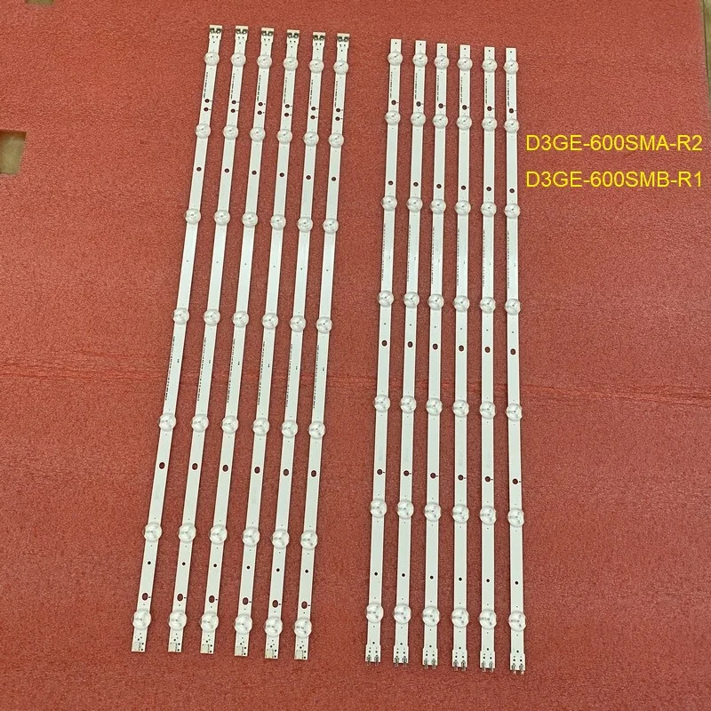 

5 комплектов = 60 шт. светодиодных лент для подсветки для Samsung UN60FH6300 UN60J6200 UN60H6203G UN60FH6003G UN60H6103 брикет 29075A