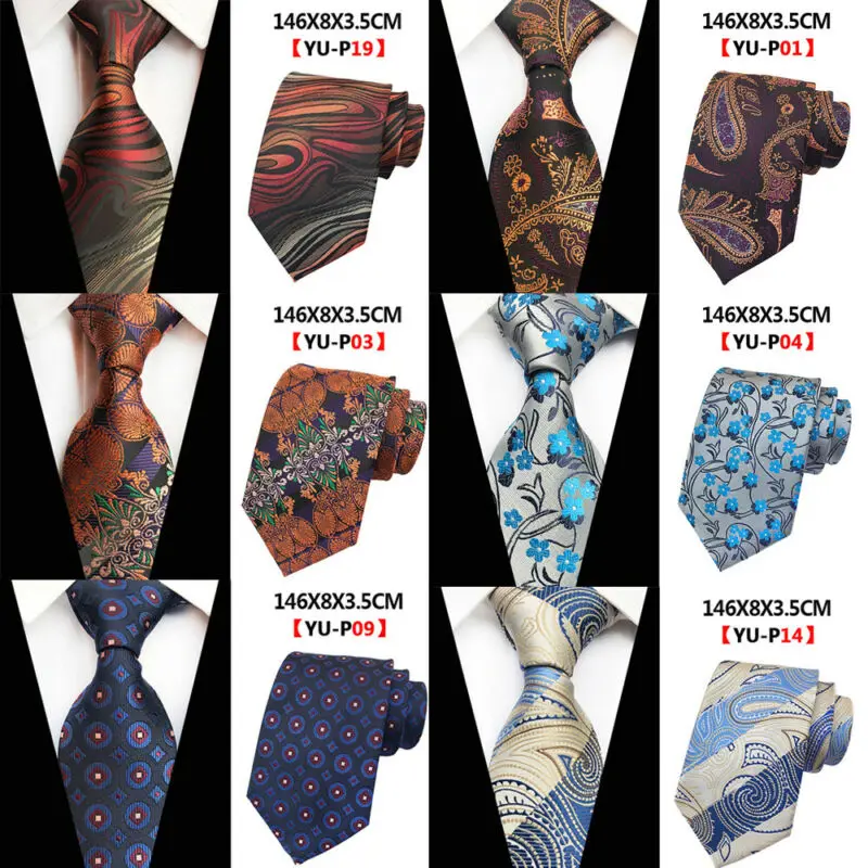 

Модный мужской галстук ЖАККАРДОВЫЙ тканый галстук Шелковый узкий Свадебный тонкий галстук