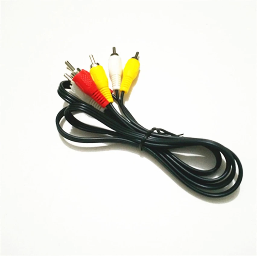 Композитный аудио-видео AV кабель 3 RCA к штекер кабелю ТВ-приставка проводка плеера