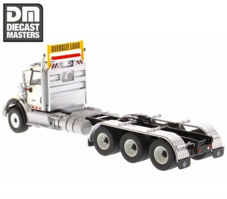 Бренд Diecast Masters 1/50 Белый Руководитель трейлер 71007 международных HX620 кабина день