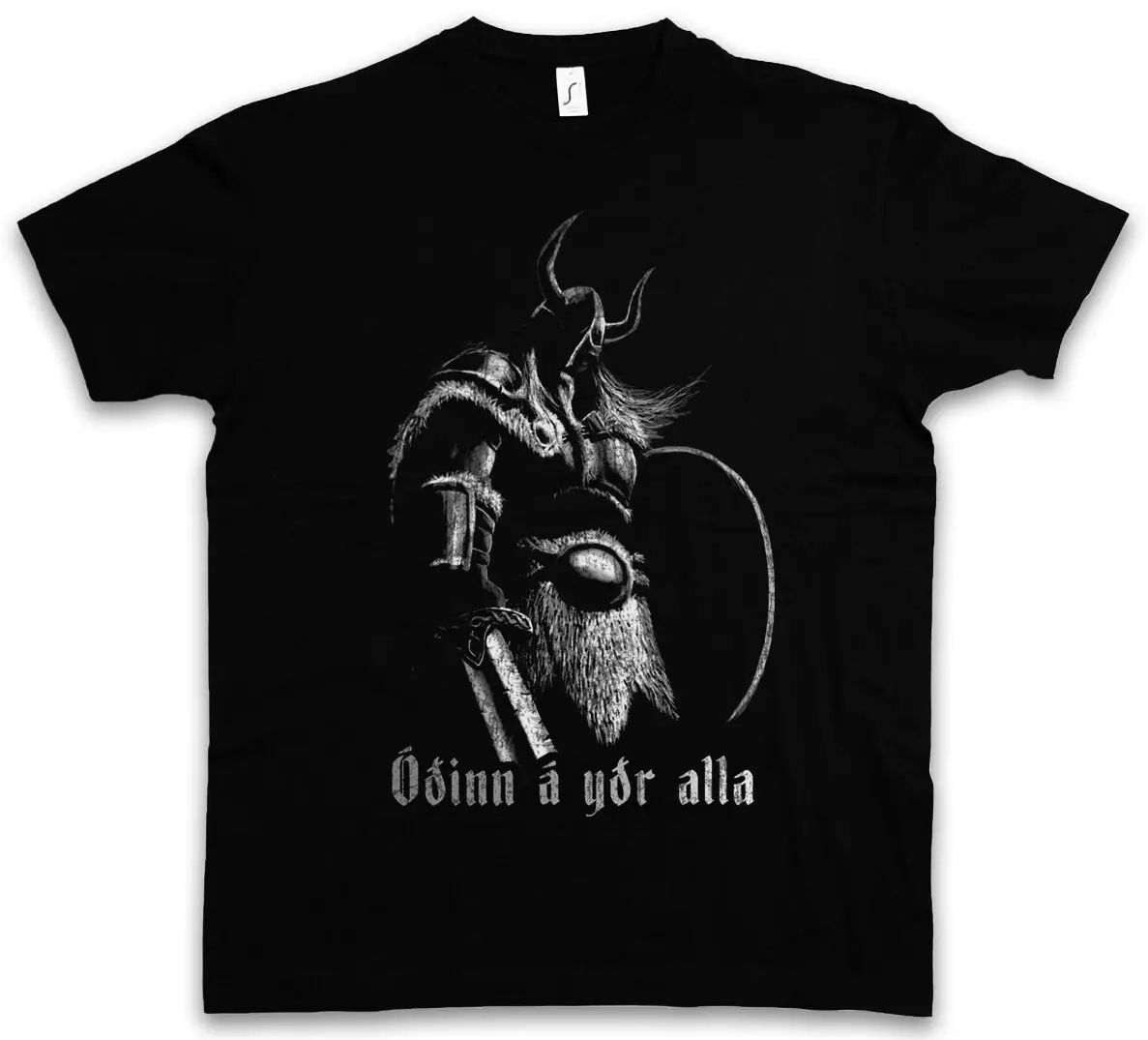 

Odhin Ownes You All Viking Warrior T Shirt Summer Cotton Short Sleeve
