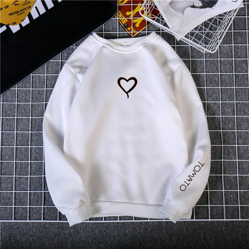 

Plus Size S-3XL Harajuku Spring Autumn Hoodies Women Fashion VOGUE Printed Sweatshirt Woman Casual Female Sudaderas Mujer 2021