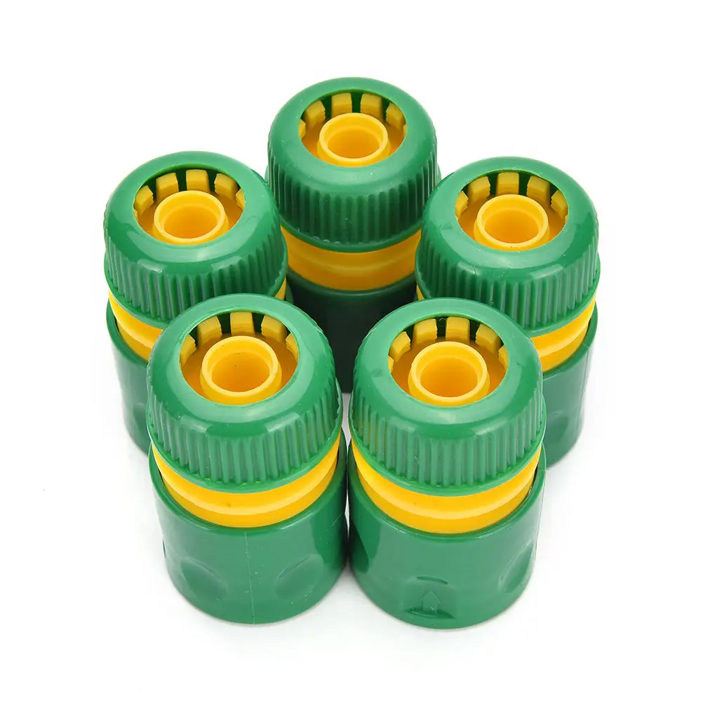 

1pcs Hose Pipe Fitting Set Quick Yellow Water Connector Adaptor Garden Lawn Tap Water Pipe Connector Fast Shipping 1/2" 34mm