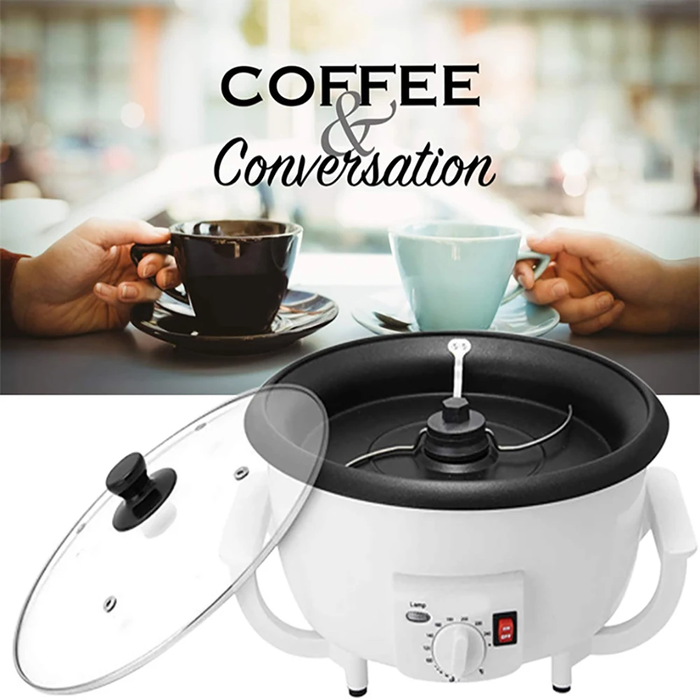 

Now Household Multifunctional Kitchen Appliance Coffee Bean Roaster For Popcorn Peanut Bean Coffee Roaster 110V220V EU US Plug