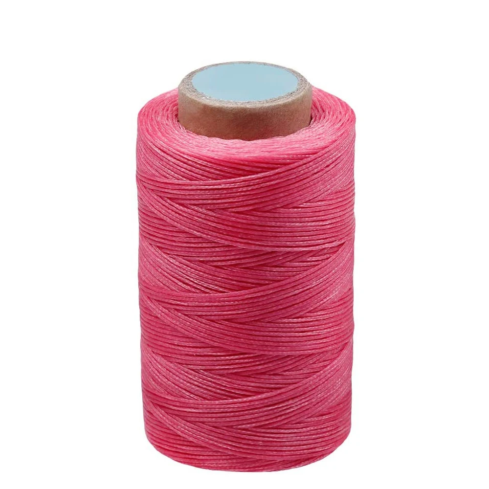 Вощеная нить для шитья кожи LMDZ 284 ярдов практичная длинная швейная кожевенного