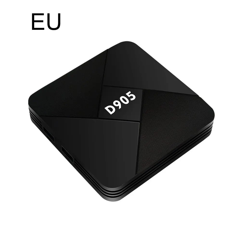 

D905 Quad Core 5GWiFi Set-Top Box Network Player 4K Video Game Case Ouad Core CPU 4K Smart TV Box 1+8G