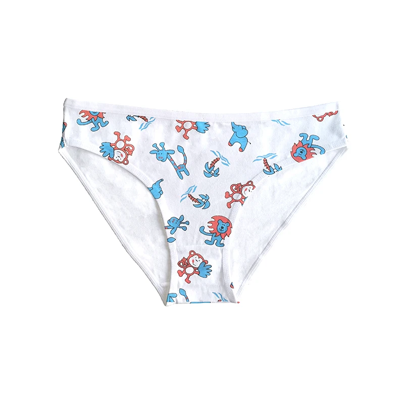 

Cute little lion girl child cotton briefs