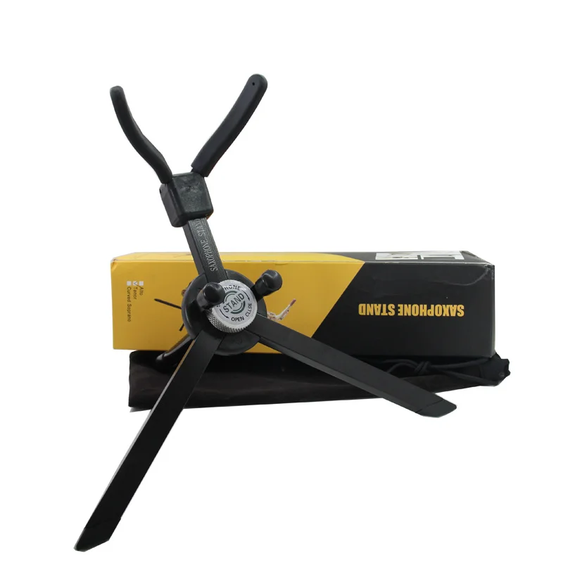 

Lightweight Tubular Folding Saxophone Stand Tripod Holder Alto Sax Rack Saxophone Parts & Accessories