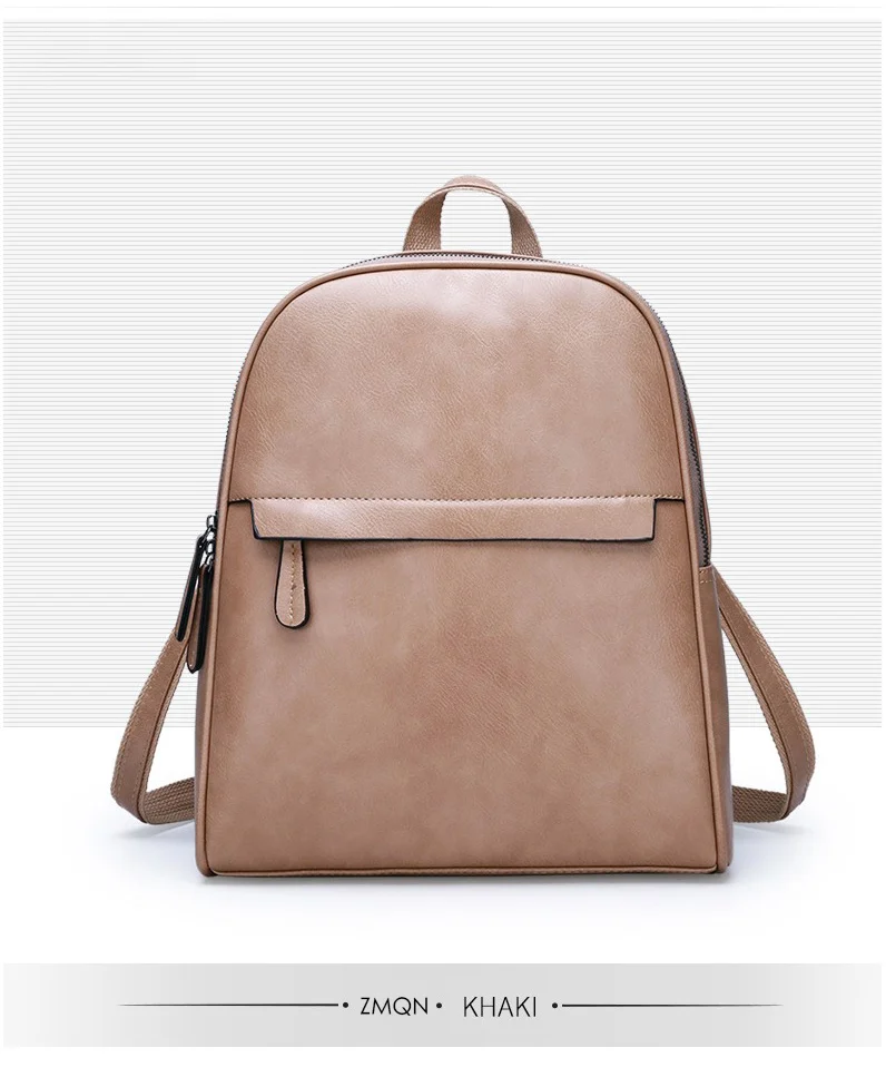 ZMQN, винтажный кожаный женский рюкзак,, Mochila Feminina, Большой Вместительный рюкзак, школьные сумки для девочек-подростков, сумка для женщин C130