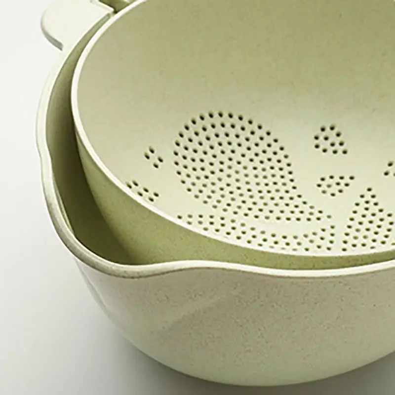 Многофункциональная Бытовая двухслойная сливная корзина чаша пластиковое