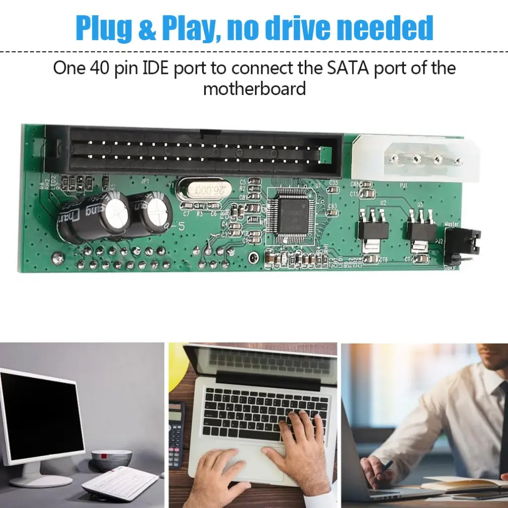 Новейший SATA в PATA IDE конвертер адаптер Plug & Play 7 + 15 Pin 3 5/2 5 HDD DVD оптом наличии! |