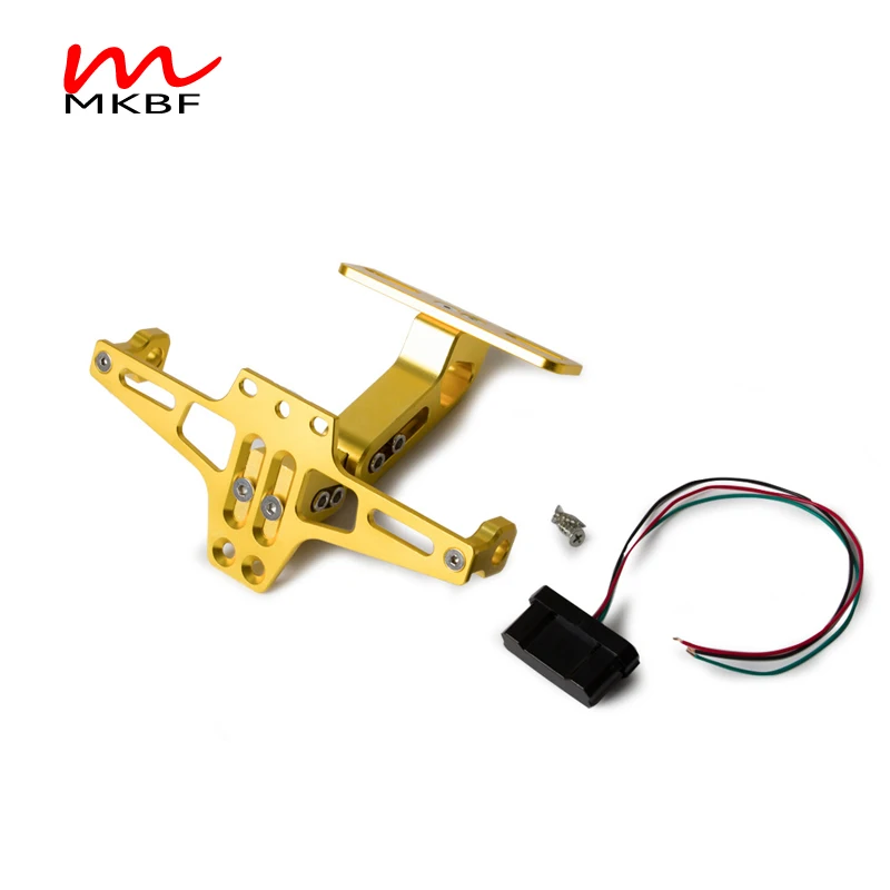 

Для KAWASAKI Z750 Z800 Ninja 400 Z900 Z1000 универсальные аксессуары для мотоциклов рамка номерного знака поворотный сигнал монтажный кронштейн