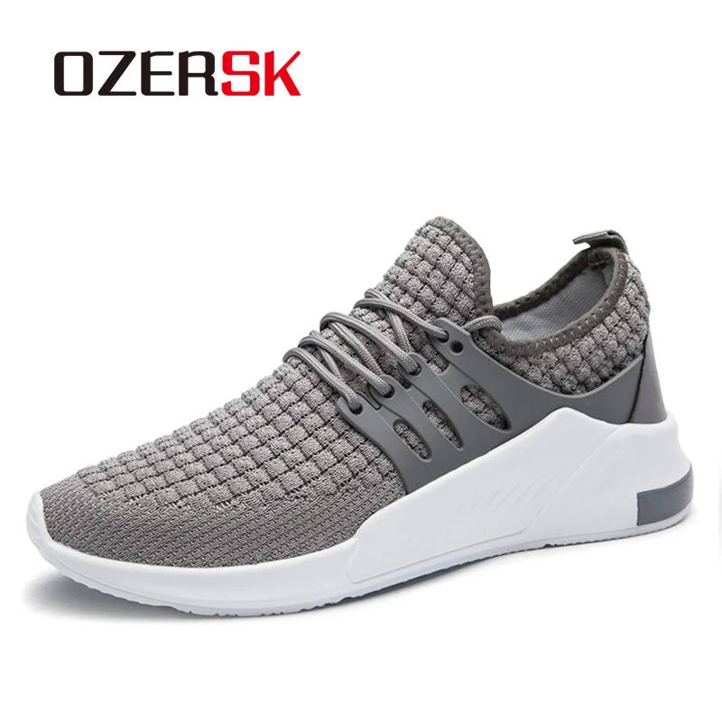 

OZERSK Brand Men's Casual Shoes Breathable Male Mesh Shoes Classic Tenis Masculino Shoes Zapatos Hombre Sapatos Sneakers