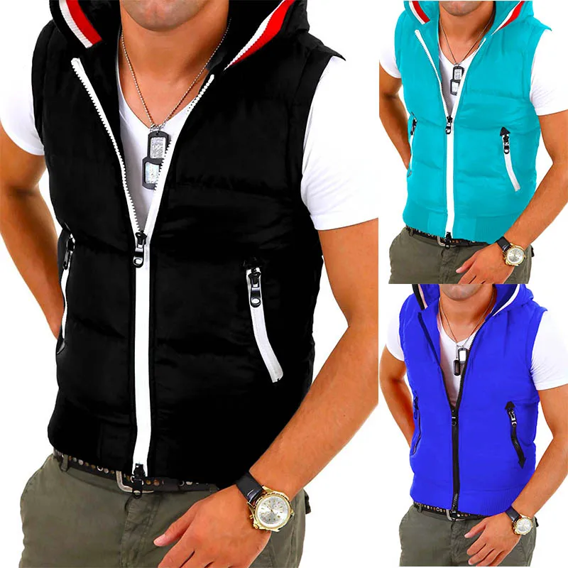 ZOGAA new men winter coat Soild color puffer jacket mens jackets and coats fashion Zipper Parka Windbreaker clothing | Мужская одежда