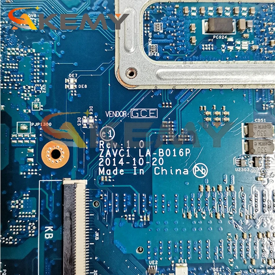 Для Dell Inspiron 14 5443 5448 15 5543 5548 материнская плата портативного компьютера с i5-5200U CN-0V25MC