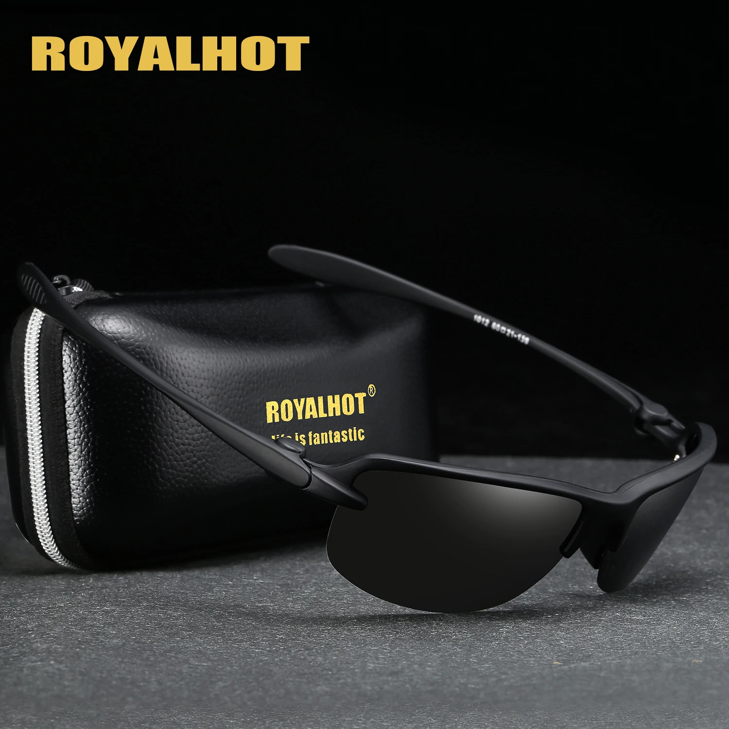 Очки солнцезащитные RoyalHot мужские/женские поляризационные спортивные винтажные