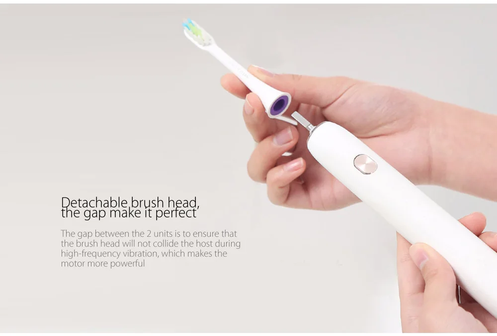Xiaomi Soocare X3 Soocas электрическая зубная щетка Водонепроницаемая беспроводная зарядка звуковая обновленная поддержка перезаряжаемая ультра звуковая для взрослых