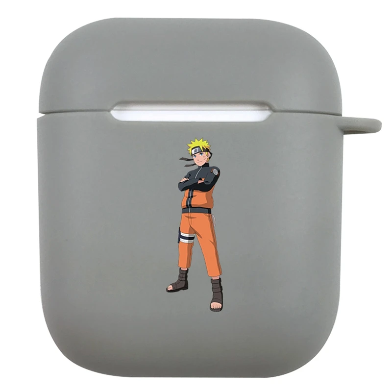 

1PCS Japan Anime Naruto Headphone Cases For Apple Airpods 1/2 Soft TPU Silicone Wireless Earphone Cover
