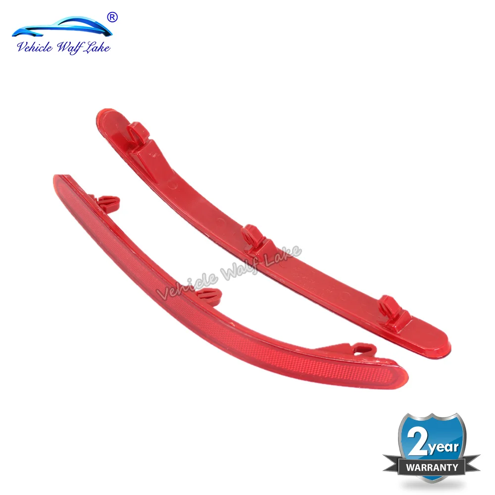 Автомобильный Стайлинг отражатель заднего бампера лампы верхние декоративные