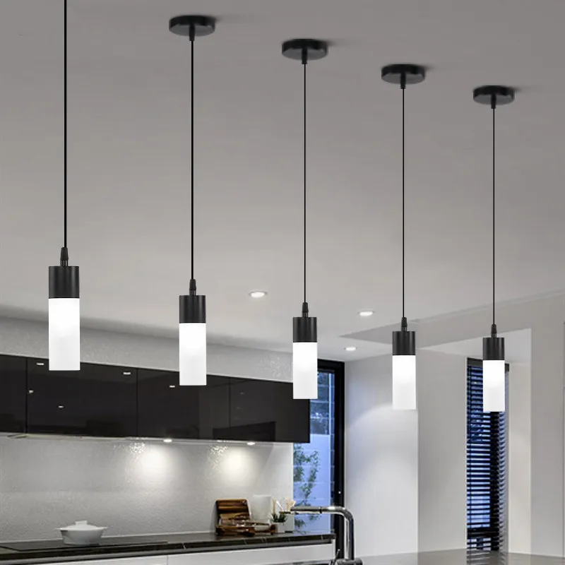 Современный минимализм G9 светодиодный подвесной светильник скандинавский