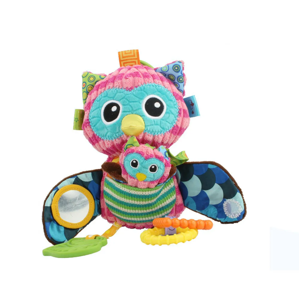 Многофункциональные детские игрушки погремушки мобильные мягкая хлопковая