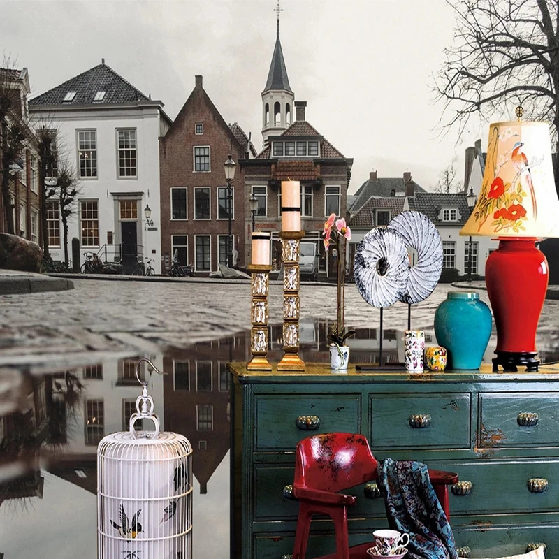 3D обои в европейском стиле для гостиной спальни водонепроницаемая |