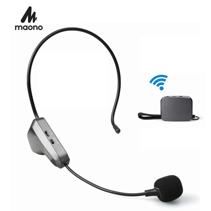 Беспроводной микрофон MAONO Mini 2 4G громкая связь акустическая система для ПК |