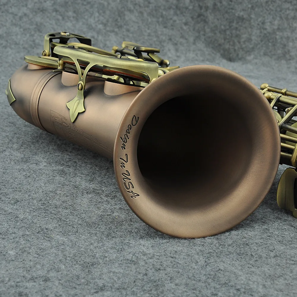 Высококачественный альт-саксофон от бренда Addie имитация античной меди E-flat Alto Sax
