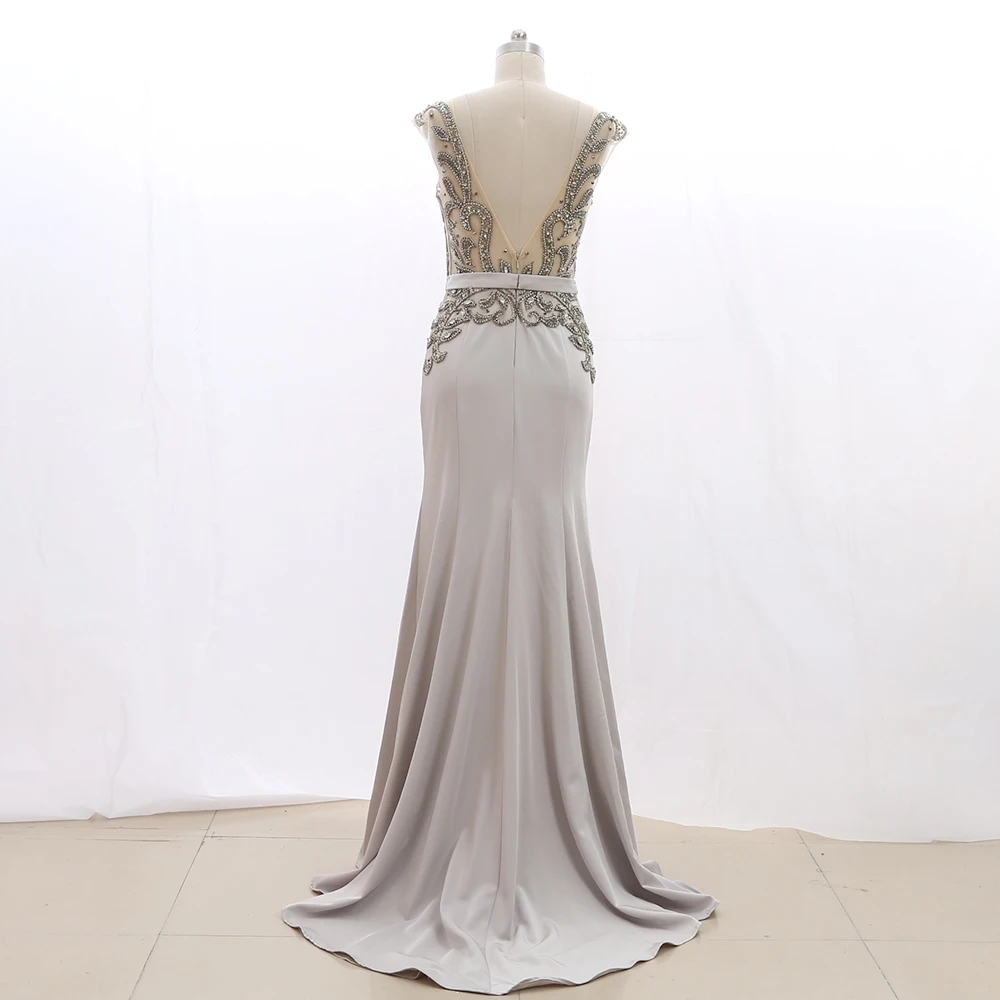Kisswhite Stock Clean Prom Dress Mermaid Long Evening Gown 20210222-042