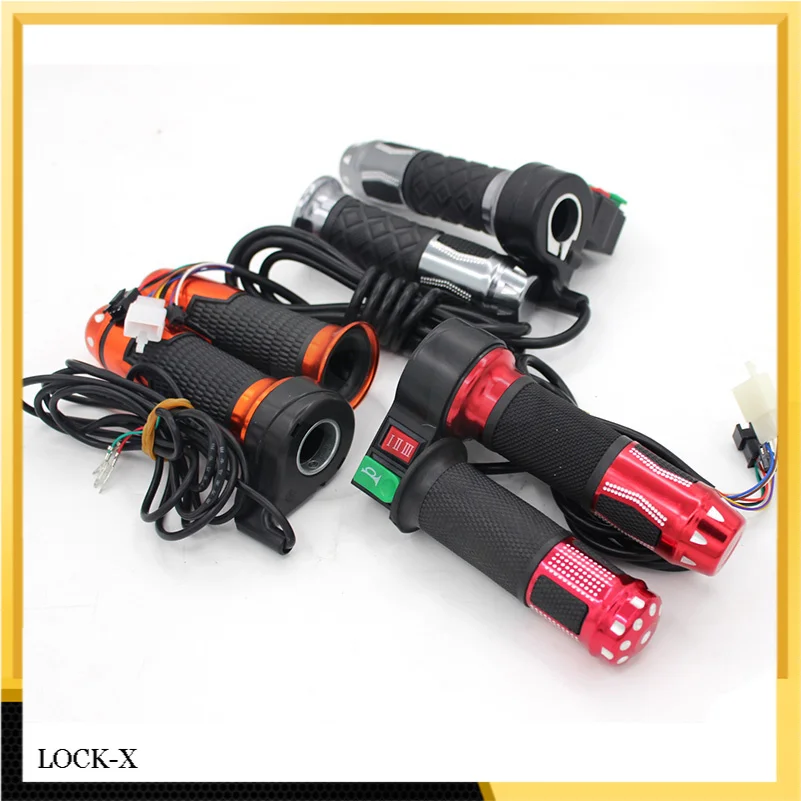 

Free Shipping Three-speed Handlebar Electric Turn Handle Modified Accessories Variable Speed Horn For Citycoco Modified parts