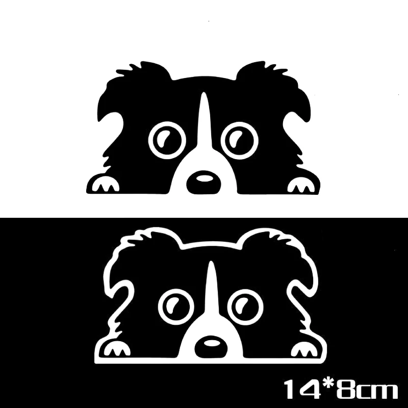 Volkrays Shepherd Dog открытый светоотражающий стикер для автомобиля Наклейка Toyota Honda Ford