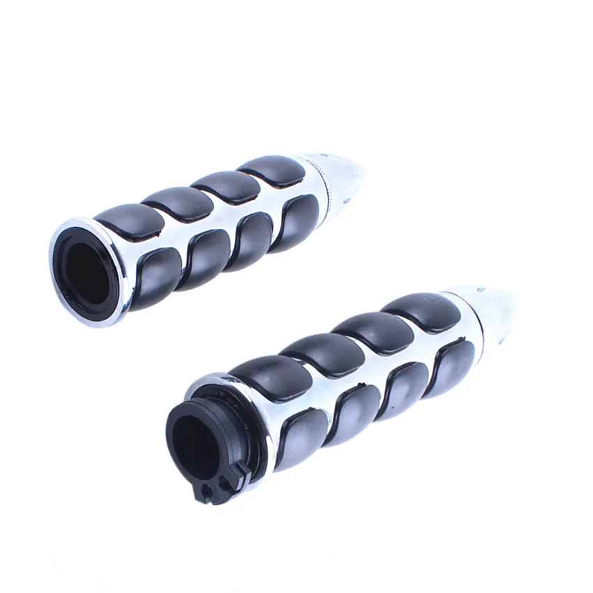 1&quot Motorcycle Handlebar Hand Grips Universal for Kawasaki Vulcan 800 2000 fit Honda VTX 1800 Suzuki Intruder | Автомобили и
