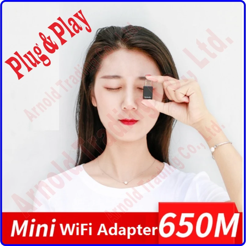 Беспроводная сетевая карта Tenda U9 PlugPlay AC650 650 Мбит/с 2 4 Мбит/с|Сетевые карты| |