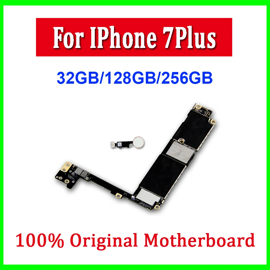Материнская плата для iPhone 7 с Touch ID/без ID оригинальная разблокированная чистая