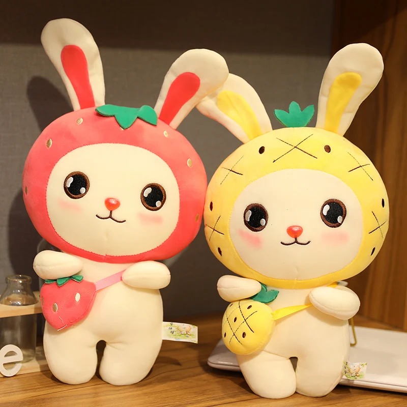 

Мультяшная кукла, кролик, игрушки для детей, мягкие игрушки, куклы, кролик, фрукты, кролик, игрушка, подарки на вечерние ринку, Рождество, Новы...