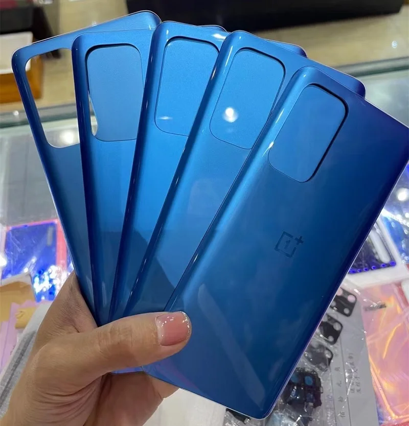

Oneplus9 Rear Housing For Oneplus 9 6.55" One Plus Back Door Battery Cover Glass Repair Replace Case + Logo Adhesive Glue