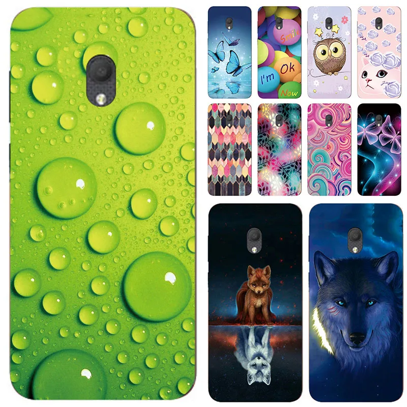 Мягкий чехол для телефона Alcatel 1C 2019 5003D 5 0 дюйма s Panda с цветными цветами