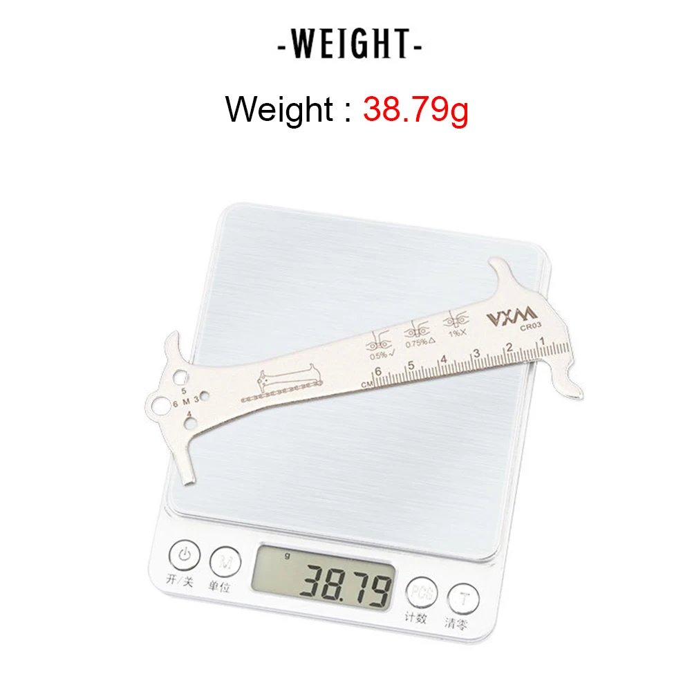 Велосипедная цепь со световым индикатором износа цепи для горного и велосипеда