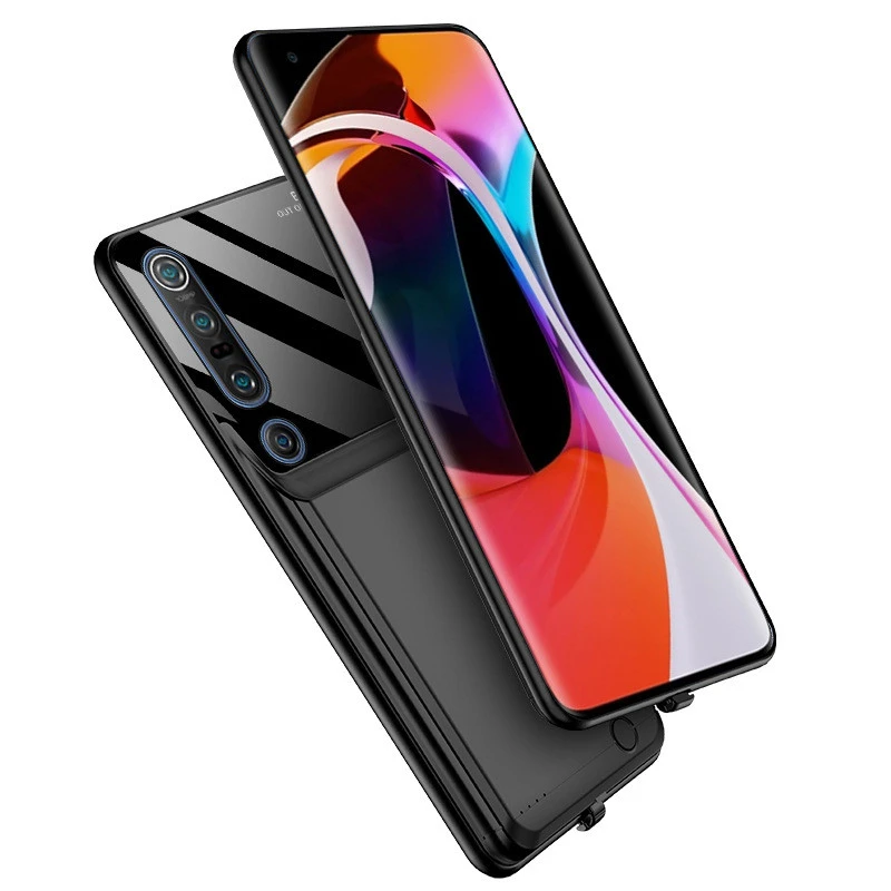 

10000mAh Battery Charger Case For Xiaomi 10 Lite Battery Power Bank Case For Xiaomi Mi 10 Pro Backup Battery Charging Cover