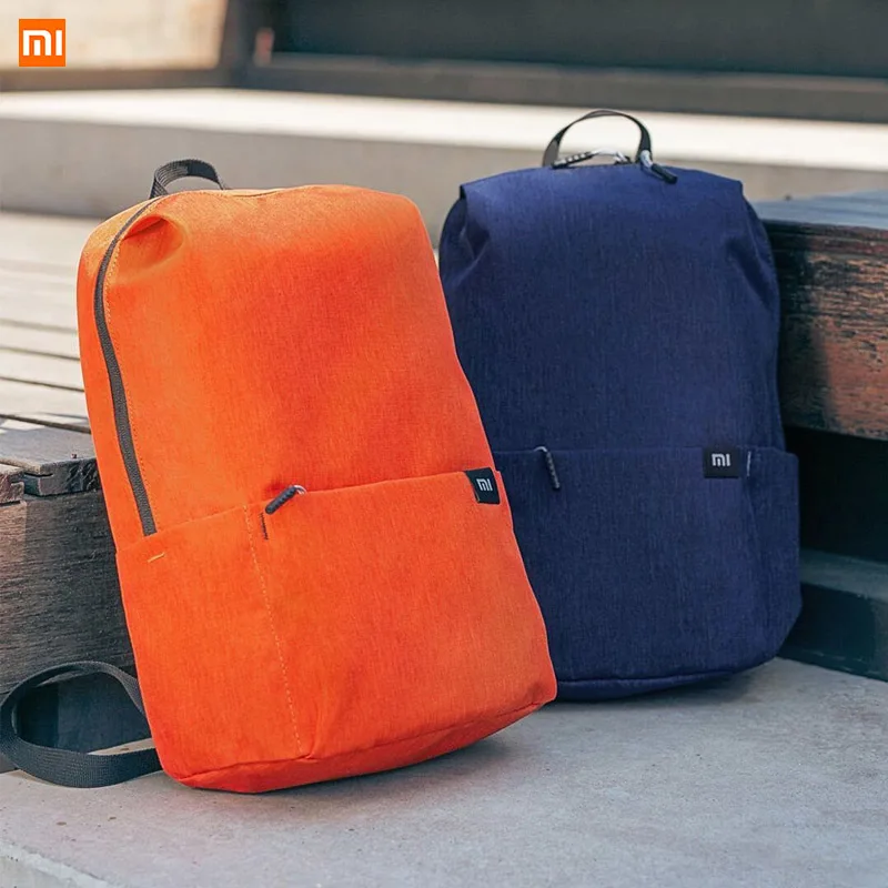 Оригинальный рюкзак Xiaomi объем 10 л красочная повседневная спортивная нагрудная