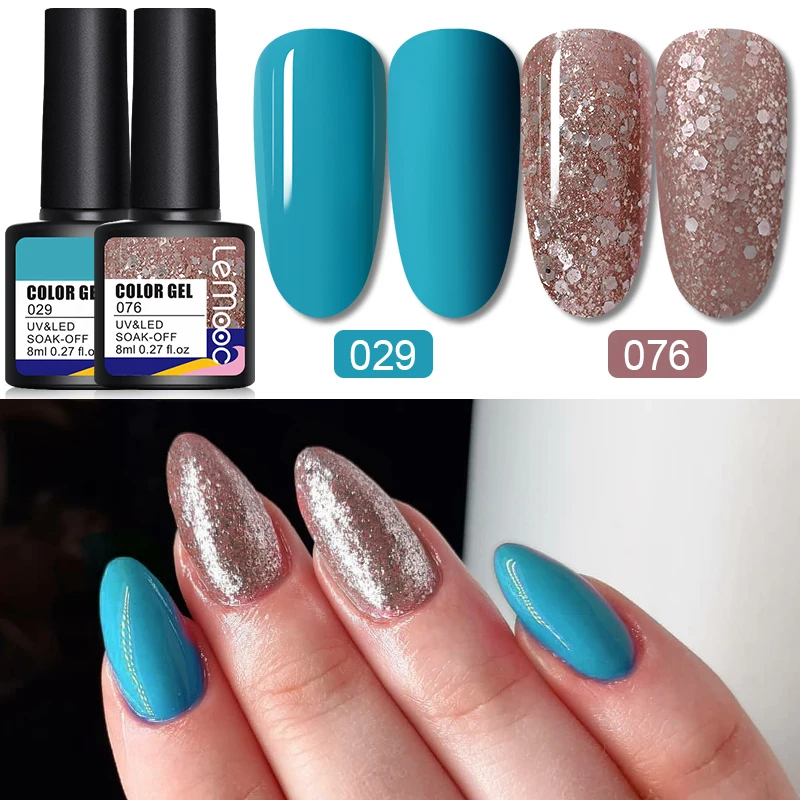 Гель лак для ногтей 8 мл отмачиваемый полуперманентный УФ творчества