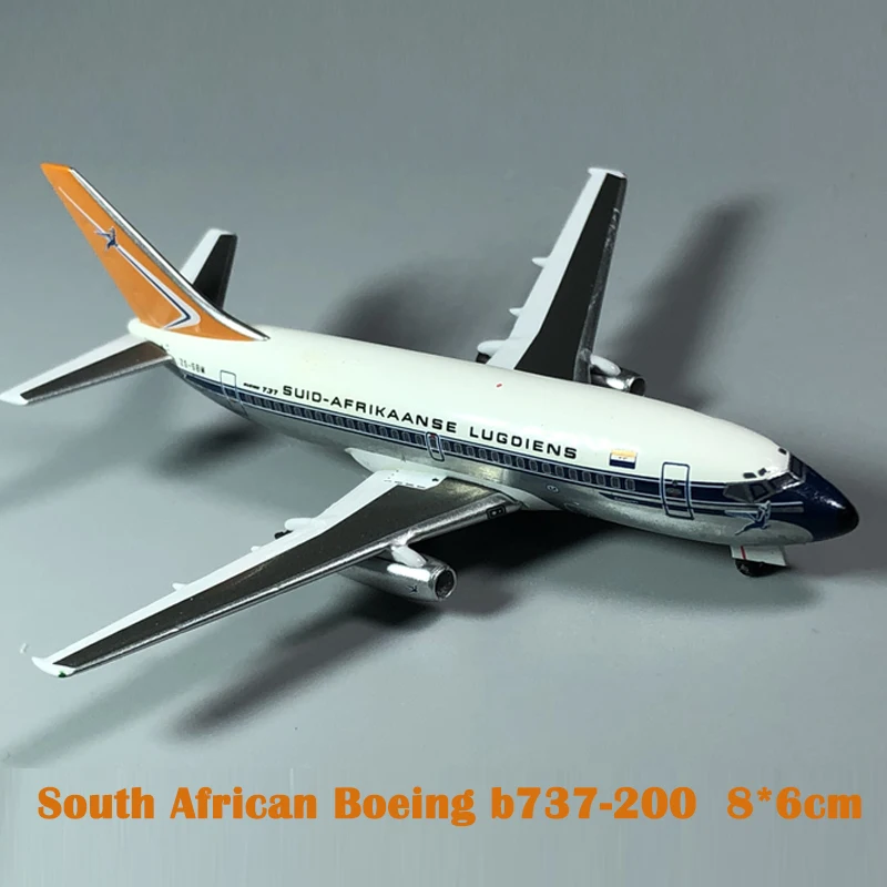 1:400 Южноафриканский авиалинии Боинг 737 200 пассажирских самолета Модель