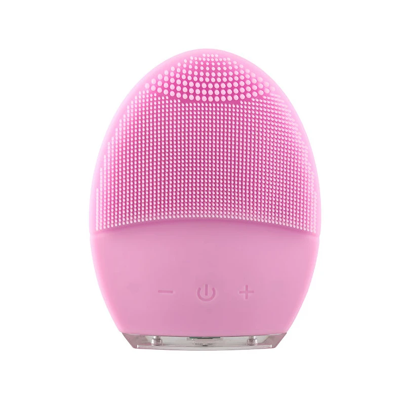 Силиконовая электрическая Очищающая щетка водонепроницаемая мойка для лица