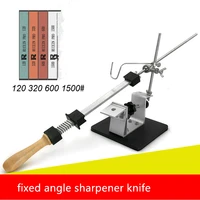 pro 3 stainless steel fixed angle sharpener with diamond knife sharpener stone quick knife sharpener whetstone system tools