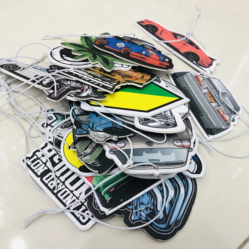 JDM СТИЛЬ автомобиля заднего вида Mirrow Pendent освежитель воздуха твердый бумажный поршневой тормозной диск Nos турбоколесо обод амортизатор