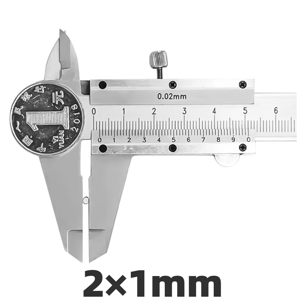 AIDIY 100/200/500 шт 2x1 мм маленький мини круглый неодимовый магнит N35 Дисковые магниты