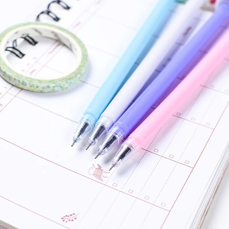 Комплект из 2 предметов милый гелевая ручка с единорогом черный цифровым пером