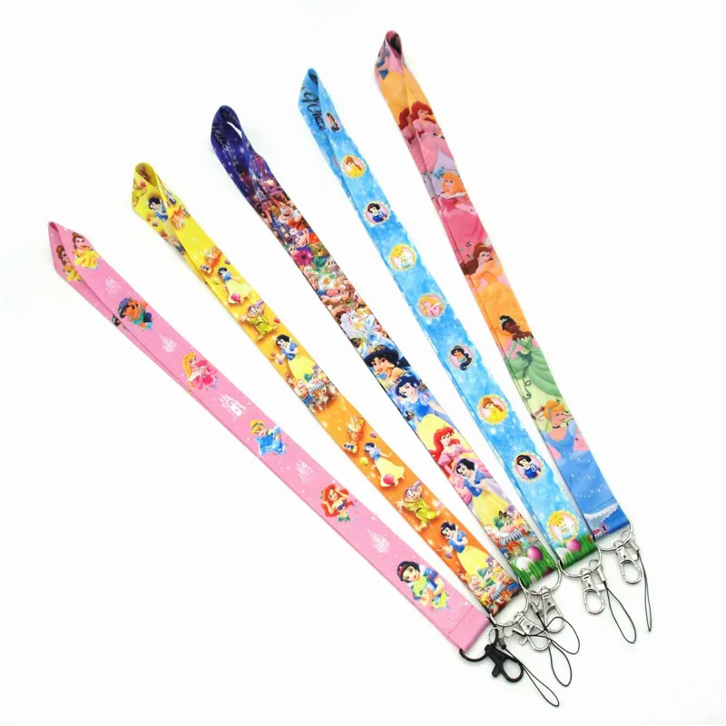 Cartoon little princess lanyard keychain certificate neckband mobile phone | Мобильные телефоны и аксессуары